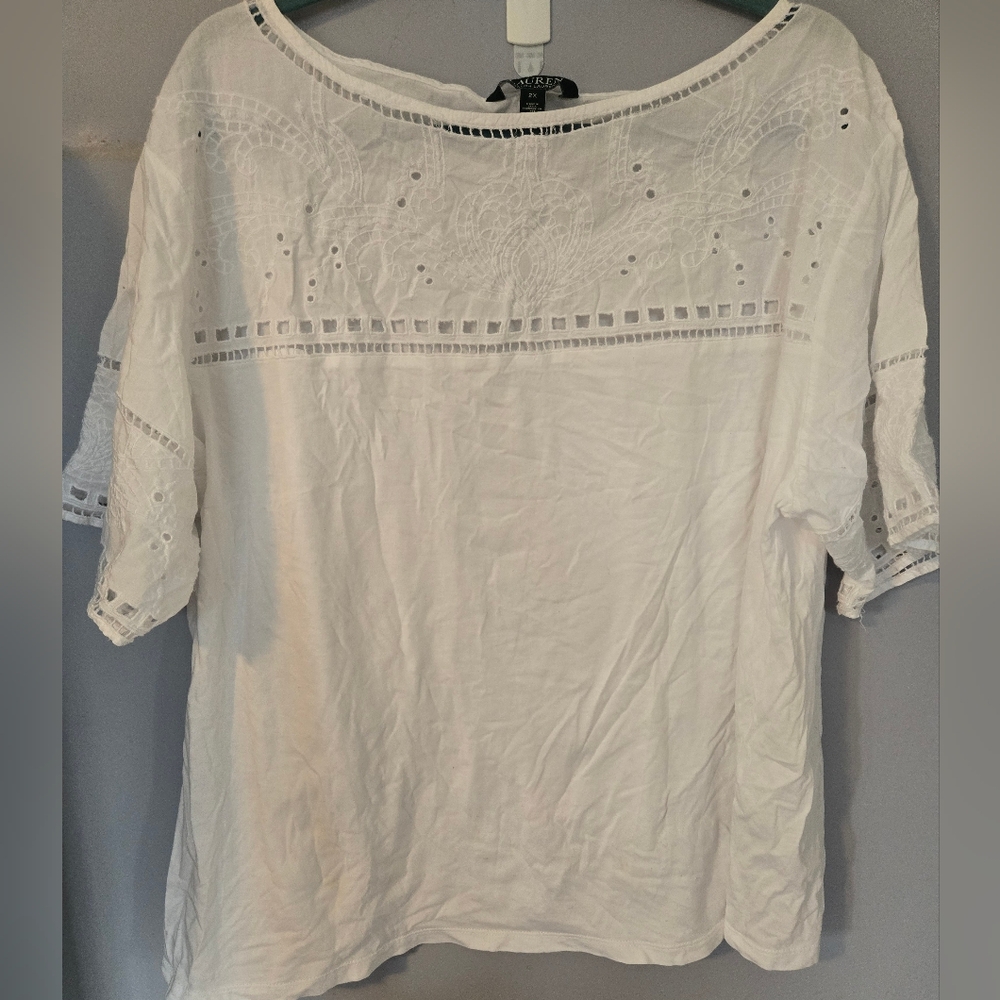 Ralph Lauren Embroidered T-Shirt